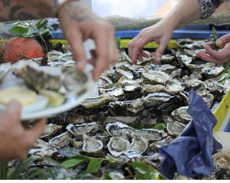 Huîtres d'Arcachon pour réception